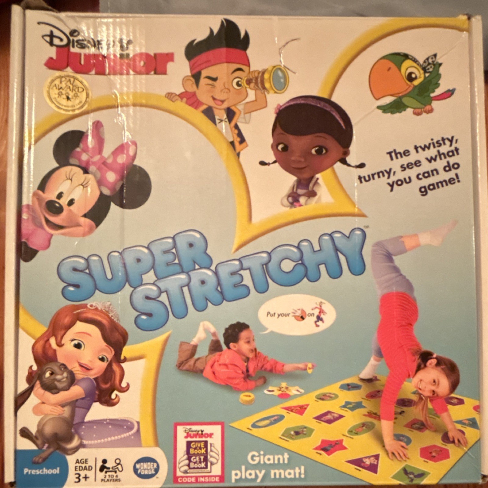 Wonder Forge Super Stretchy Game Giant Play Mat Ages 3+ 2-4 Players