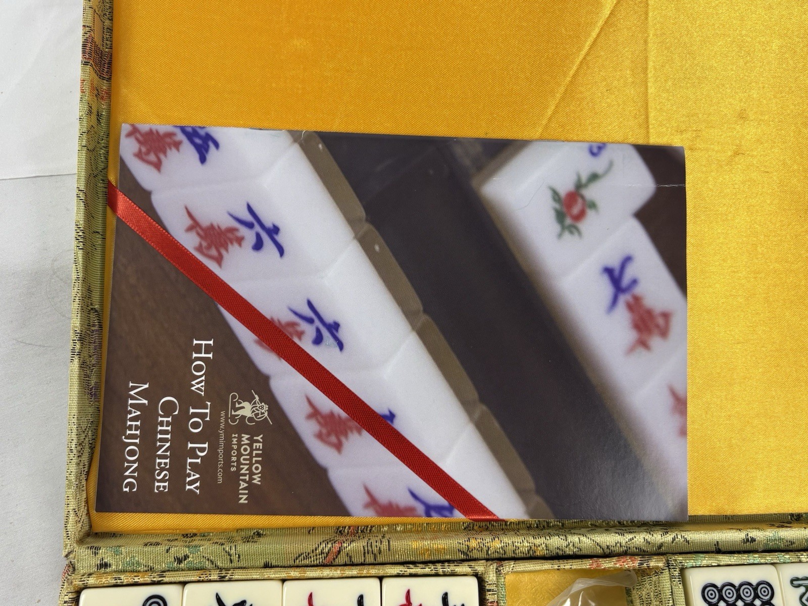 Yellow Mountain Imports Chinese Mahjong Set