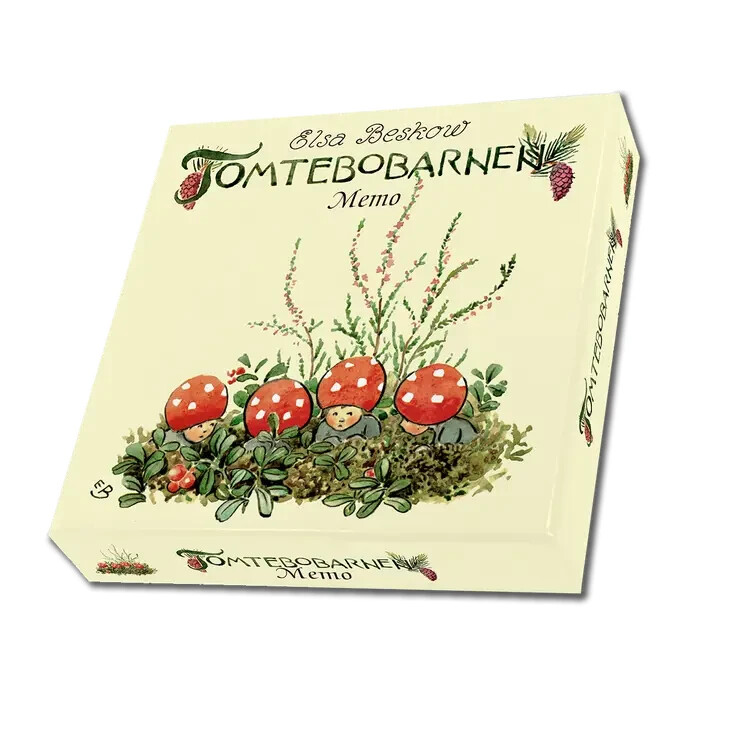 NEW ADORABLE Elsa Beskow “Tomtebobarnen” or Children of the Forest Memory Game