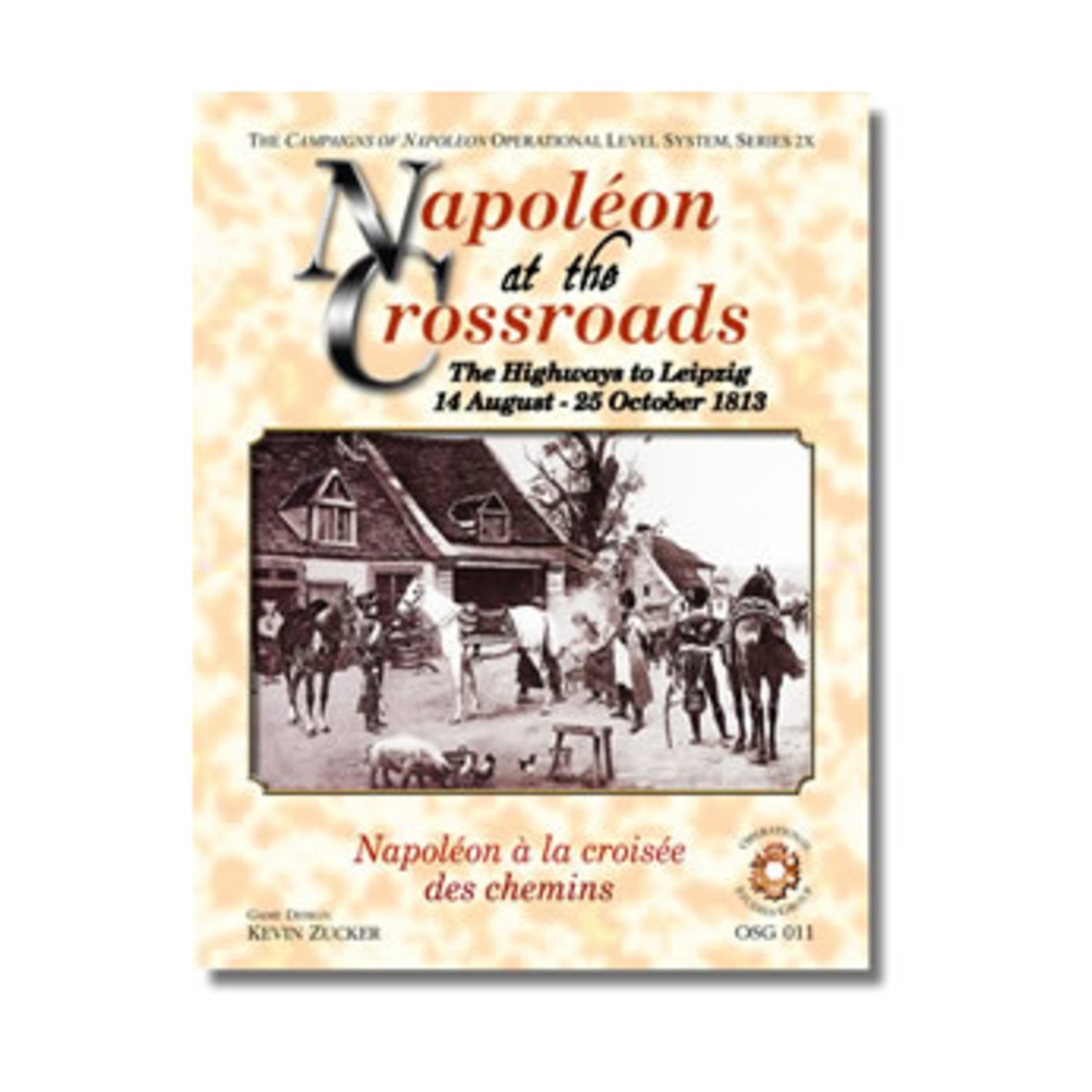 OSG Wargame Napoleon at the Crossroads Box EX/NM