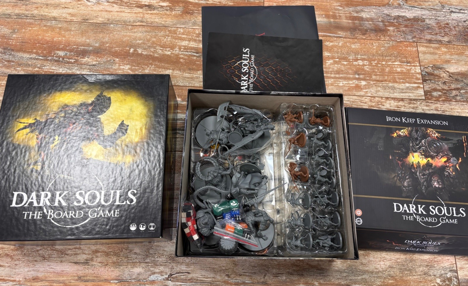 Dark Souls Board Game Core Plus Iron Keep Expansion Read*