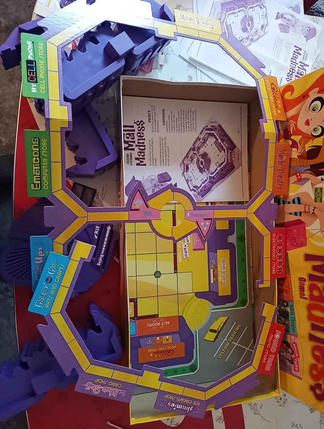 Milton Bradley Electronic Mall Madness 2004 Tested & Complete