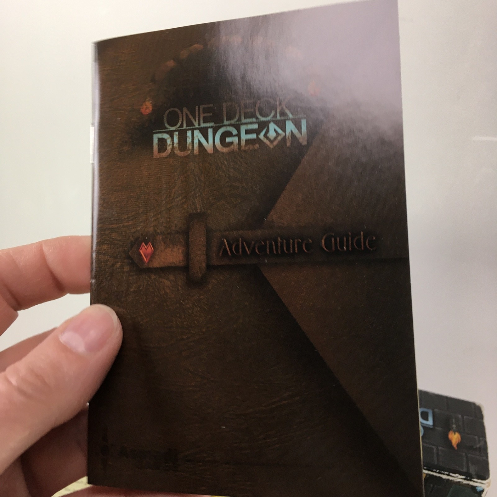 One Deck Dungeon Cooperative Dice Game for 1-2 Players Adventure BOX HAS WEAR