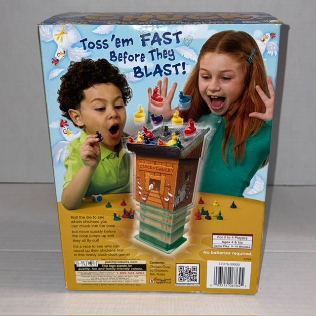 Cluck n Chuck Game Patch Products 2012 Chicks Go Boom Chickens Farm Complete