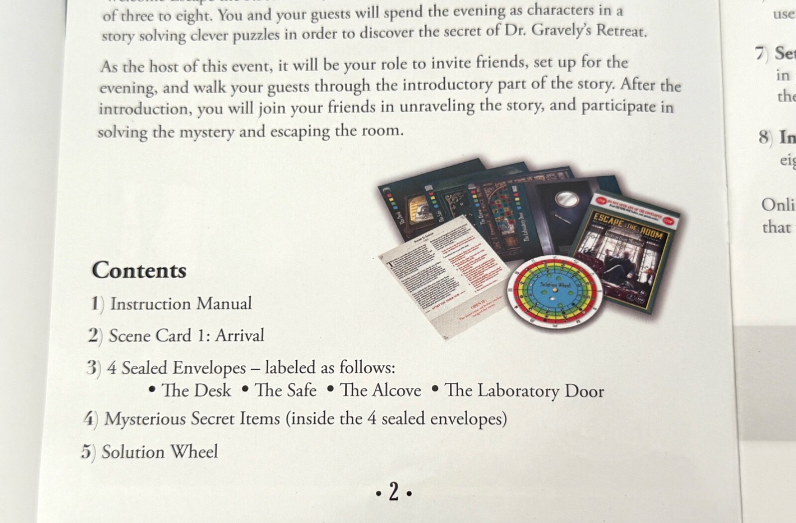 Think Fun, Escape the Room, Secret of Dr. Gravely’s Retreat, open box
