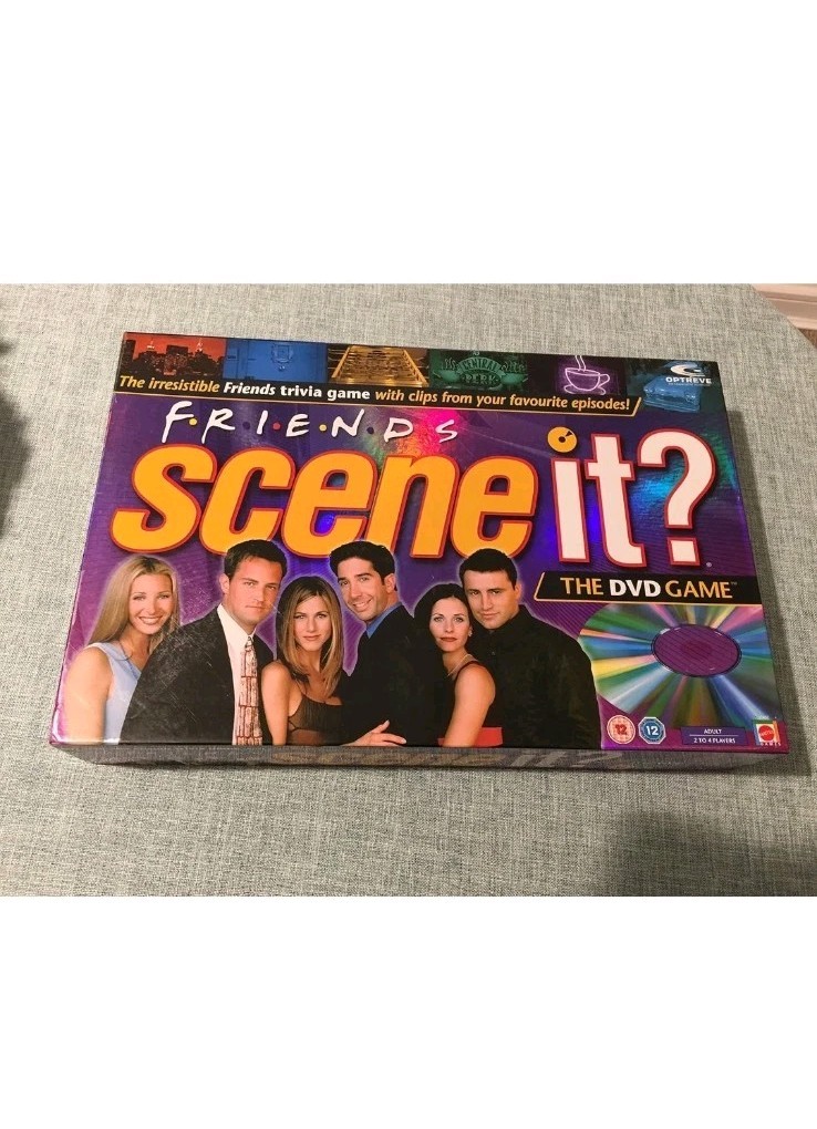 Scene It? Friends Edition DVD Trivia Game – New Sealed Box