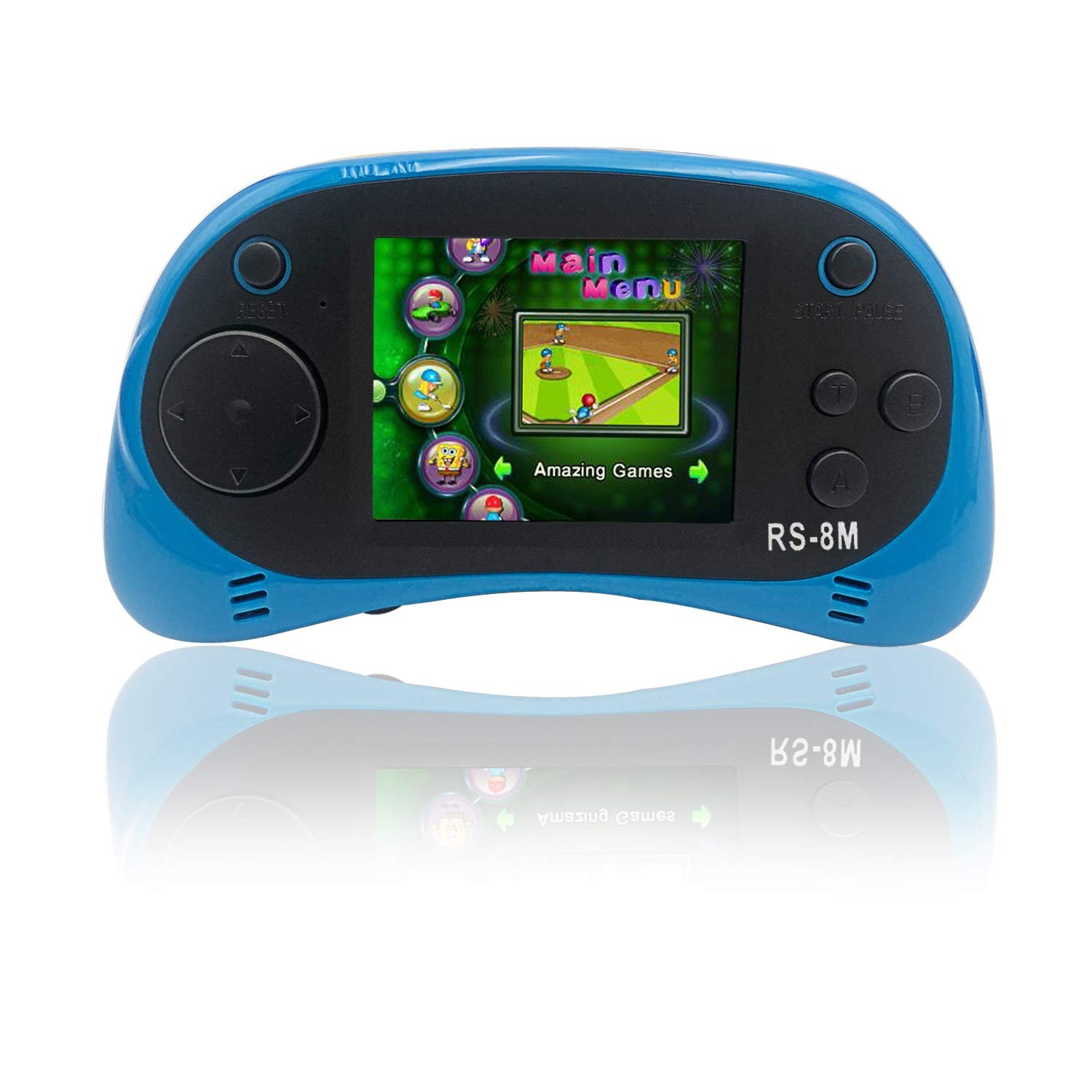 16 Bit Handheld Games Built-in 220 HD Video Games, 2.5 Inch Portable Game Pla…