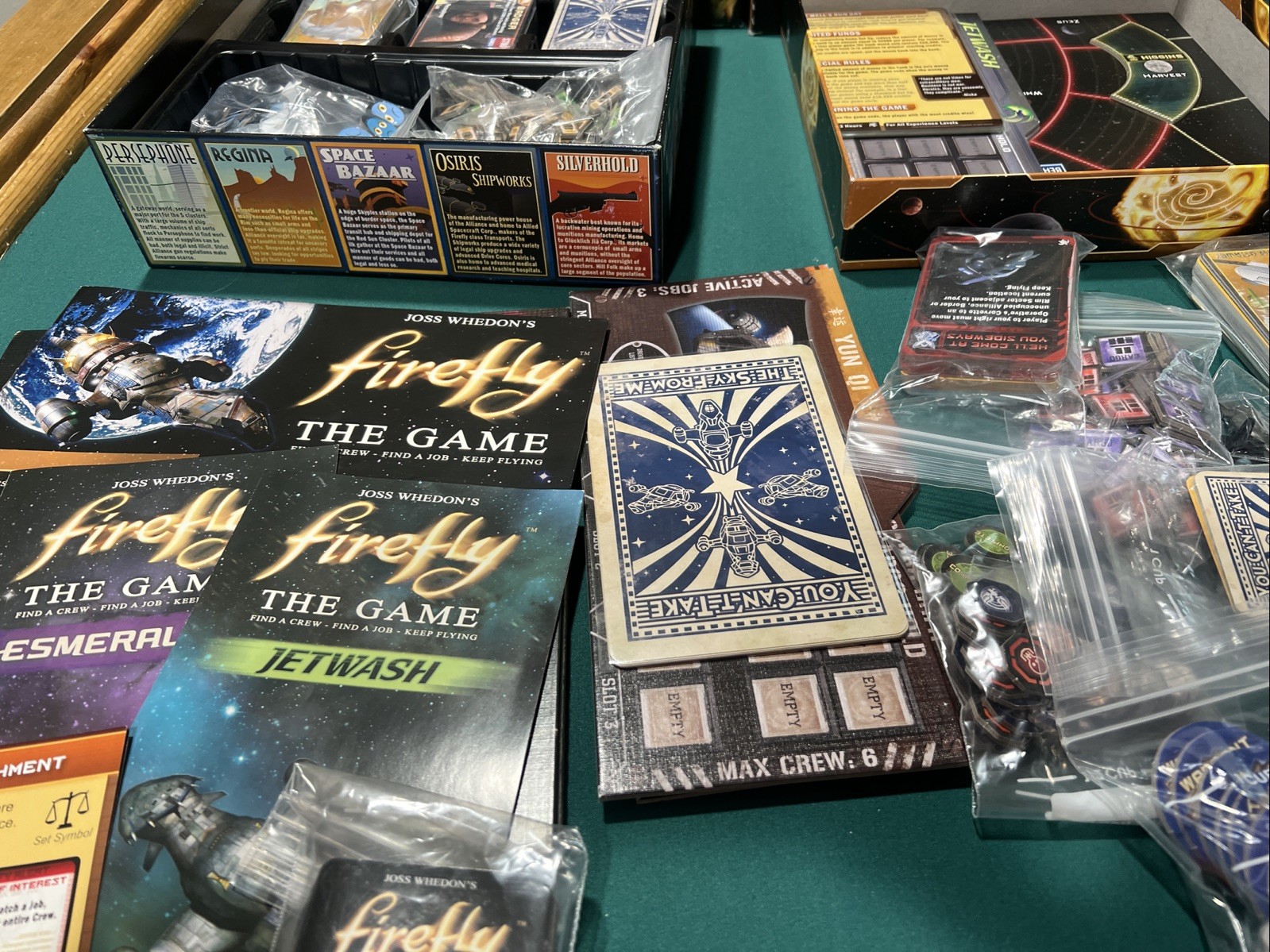 Firefly The Game + 5 Exp All Complete Kalidasa Crime Punishment Atmo Jetwash