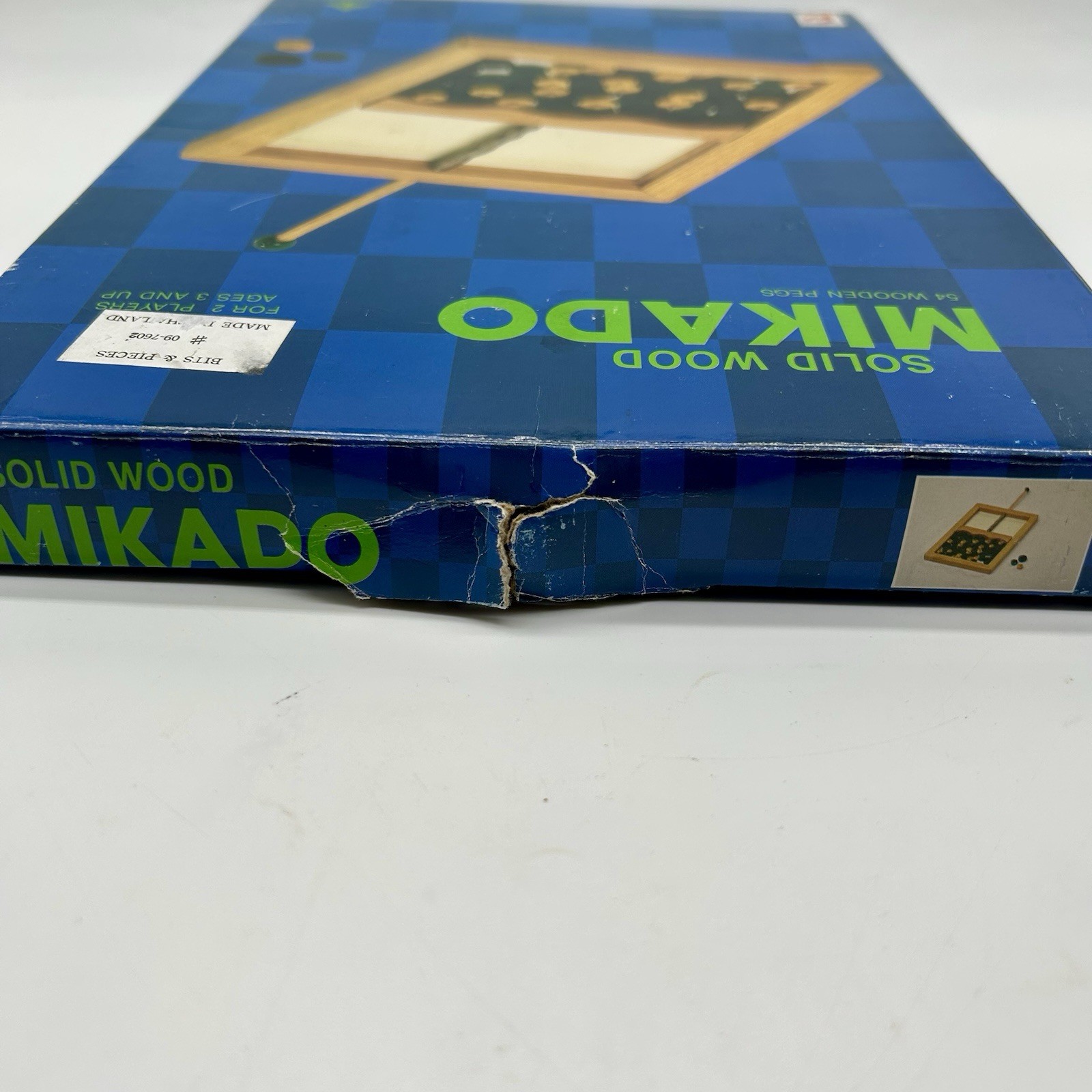 Mikado Bits and Pieces Wooden Board Game Pieces Sealed Complete Thailand