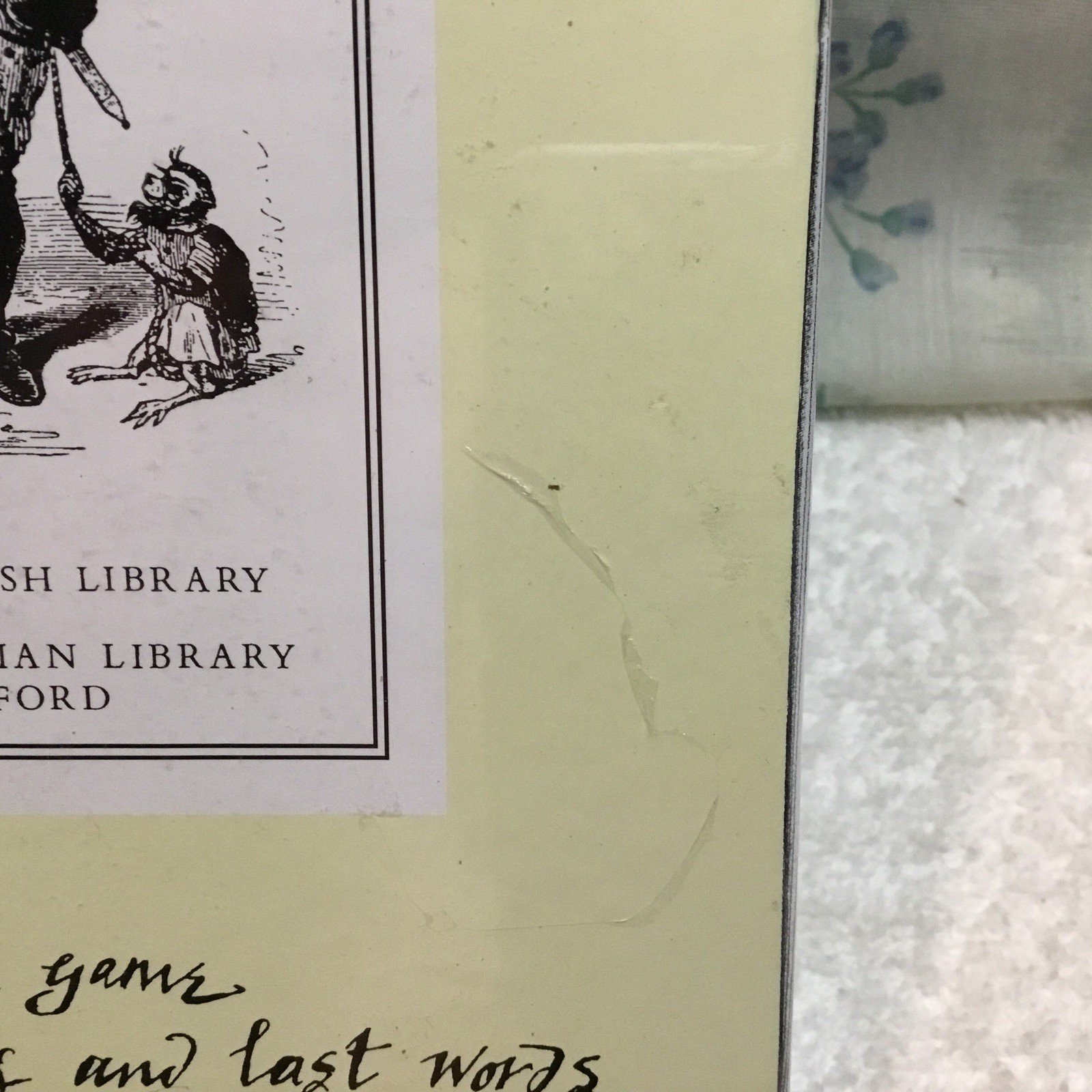 Ex Libris – Oxford Games – Literature Word Game Acumen Writing Skill New/Sealed