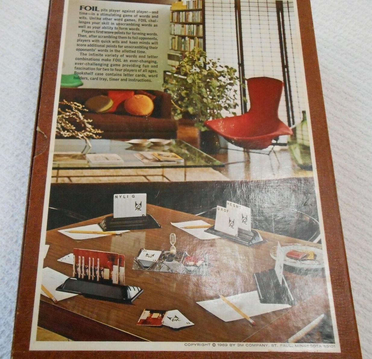Foil – Card Game of Words and Wits 3M Bookshelf Edition Complete