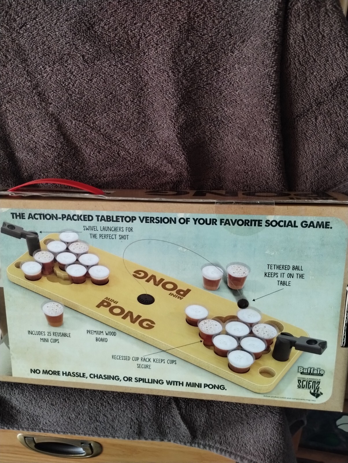 Mini Beer Pong Game