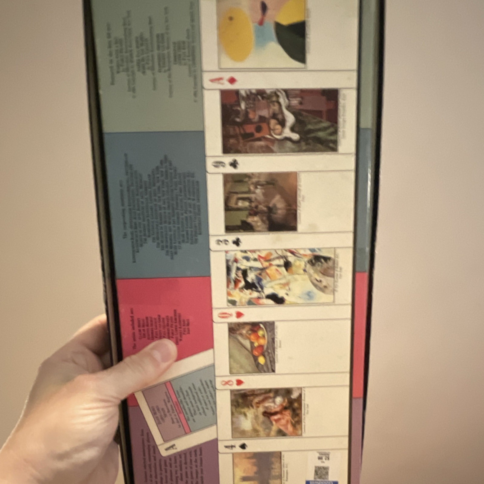 Aristoplay Ltd. Artdeck Art Board Game 2 Players 8+ Complete Paintings Vintage