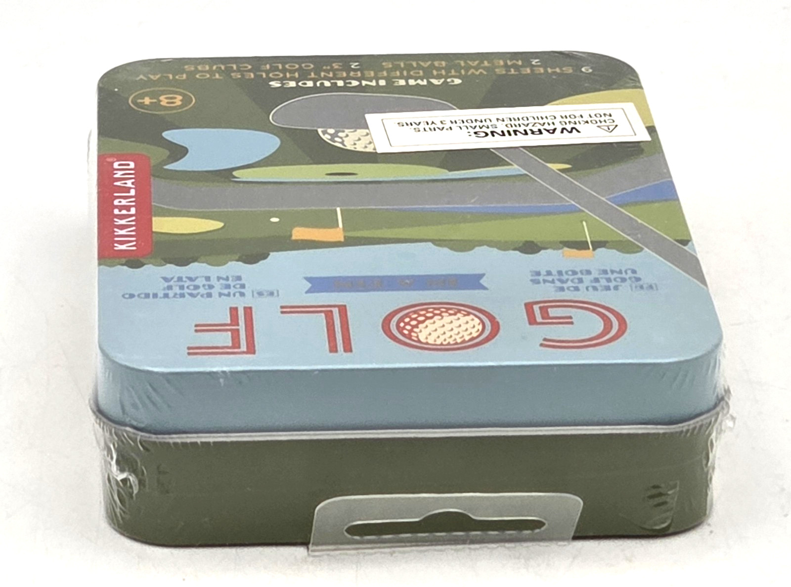Kikkerland Golf In A Tin Desktop Mini Game Set NEW SEALED Travel Size ⚡FREE SHIP