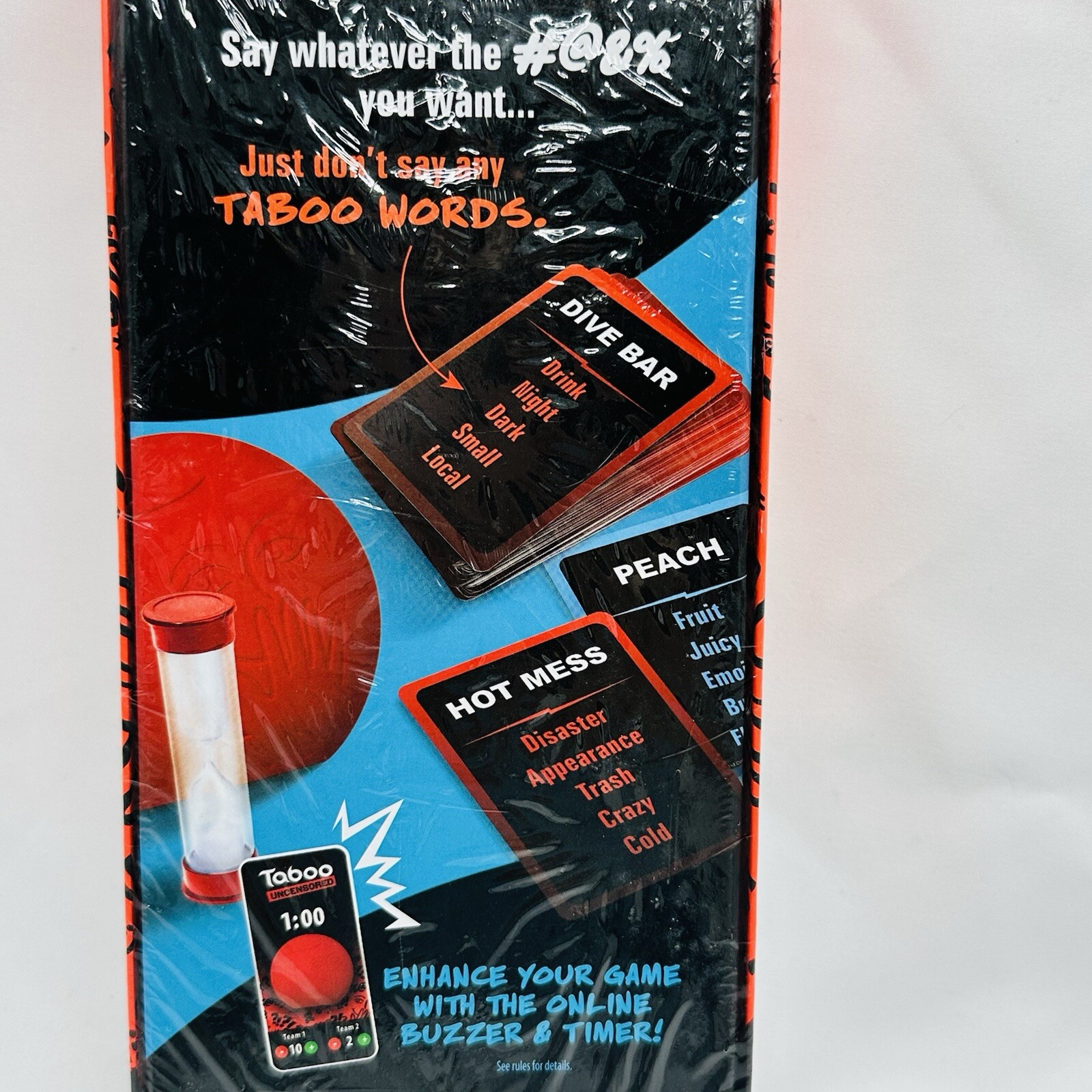 Hasbro Gaming Taboo Uncensored Board Game for Adults Only Ages 17+ 4+ Player
