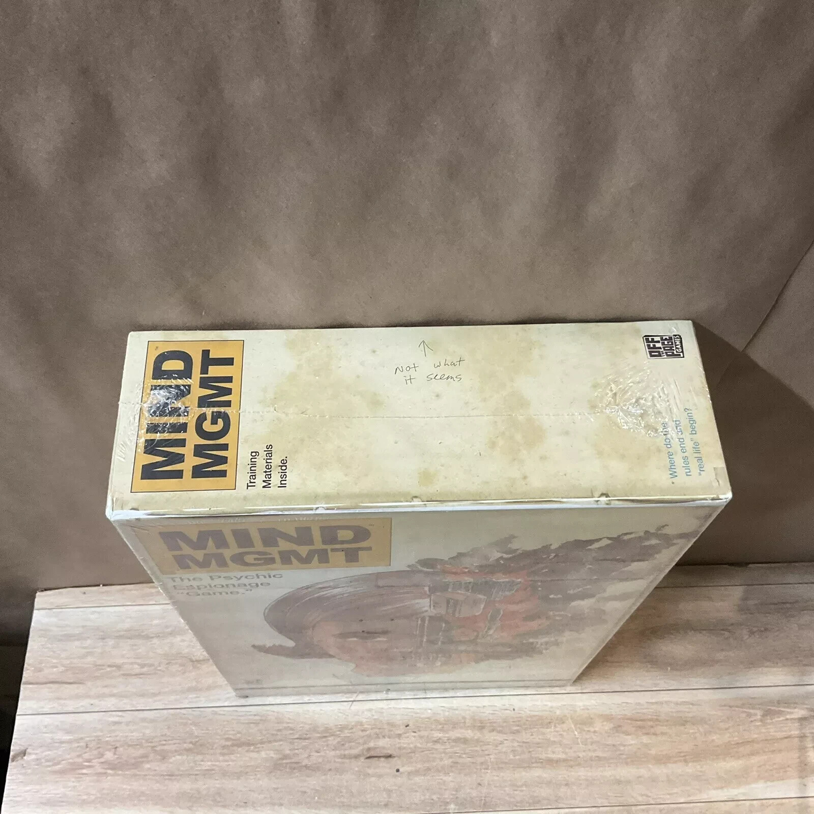 Mind MGMT Psychic Espionage Board Game NEW Sealed Off The Page Games