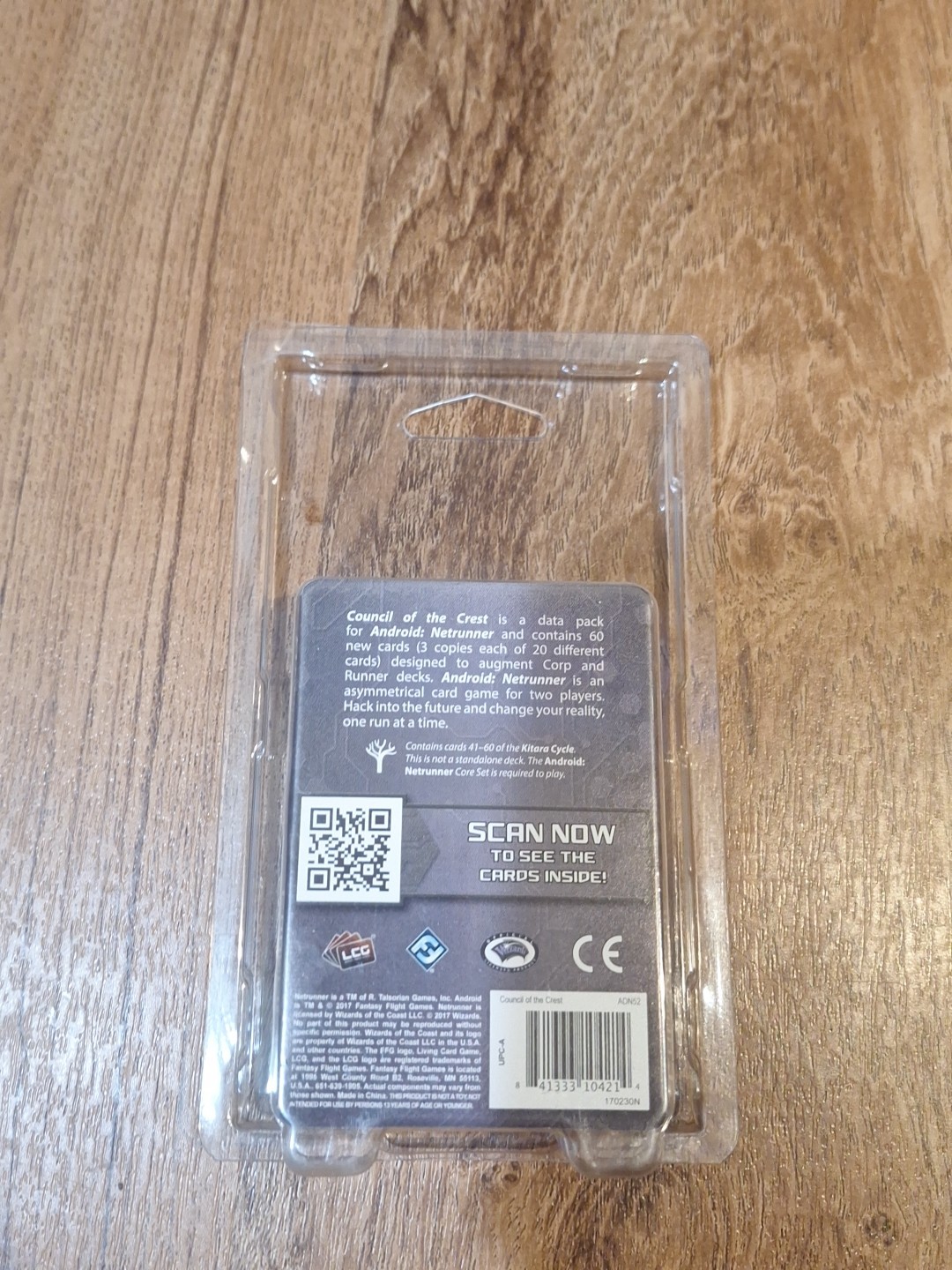 Fantasy Flight Netrunner Kitara Cycle Council of the Crest Data Pack
