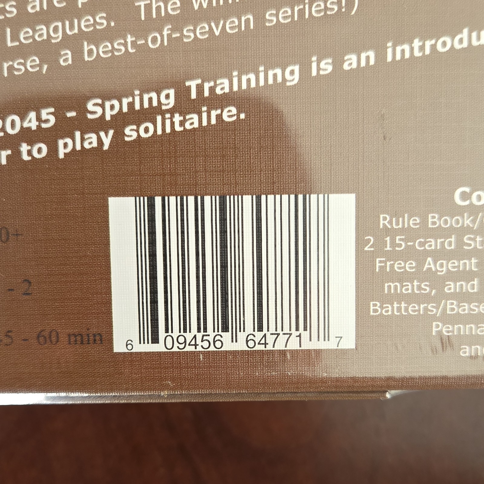 Eagle-Gryphon Baseball Highlights 2045 Spring Training Board Game, 1-2 Players,…