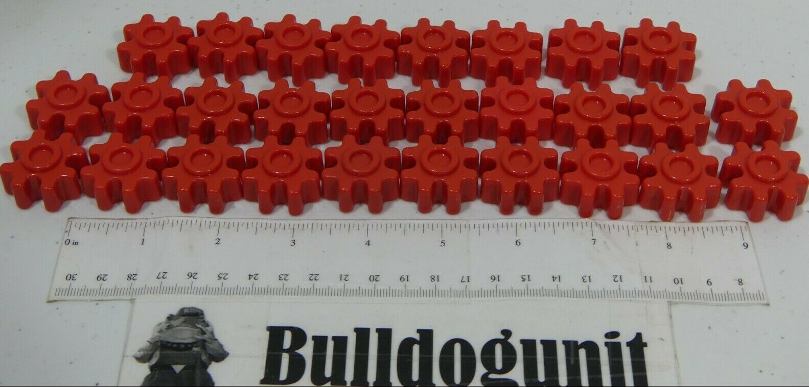 2018 Reef Board Game Lot 28 Red Coral Pieces Parts Only Next Move Plan B