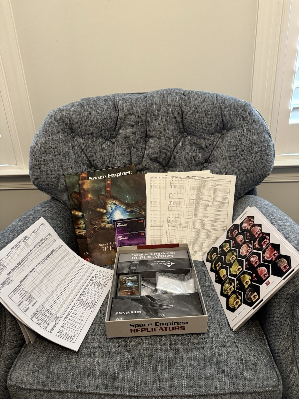 Space Empires: Replicators (open, unpunched) GMT Games GMT1717