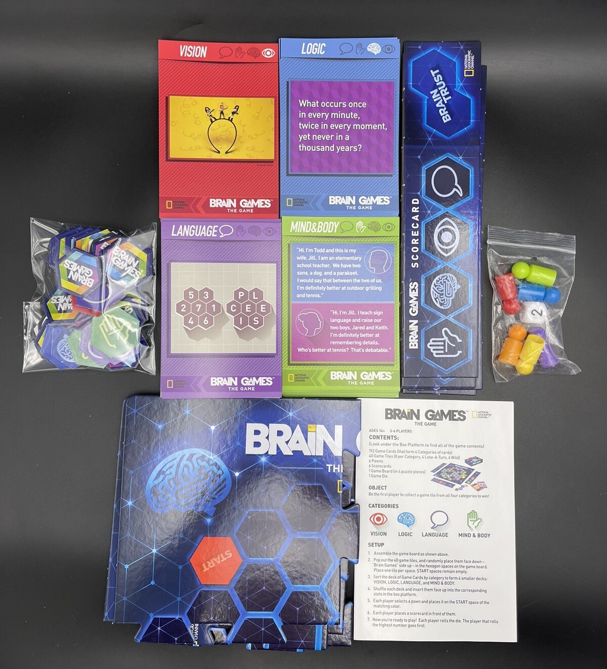 BRAIN GAMES THE GAME National Geographic Channel