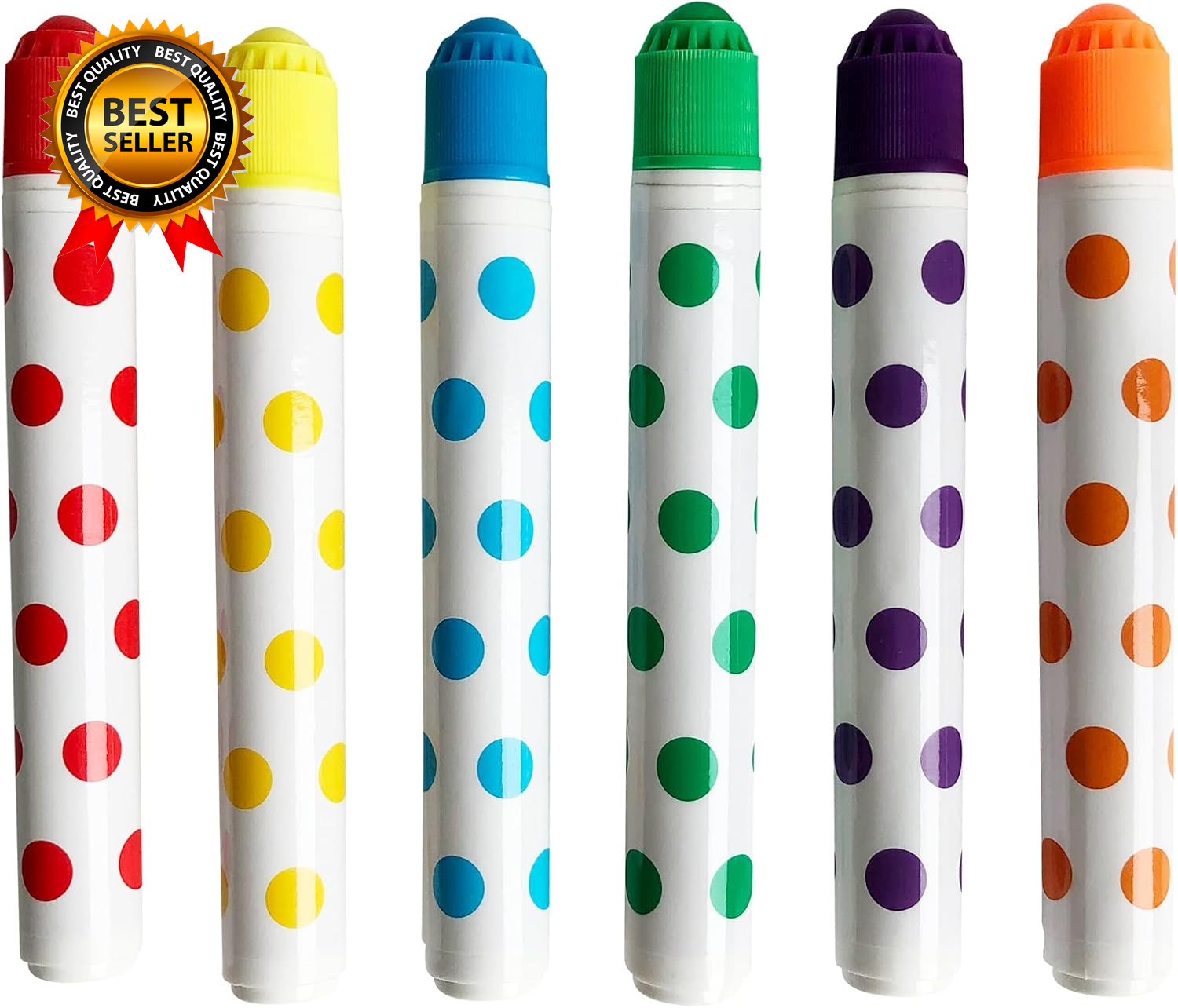 Bingo Daubers 6 Pack in Mixed Colors