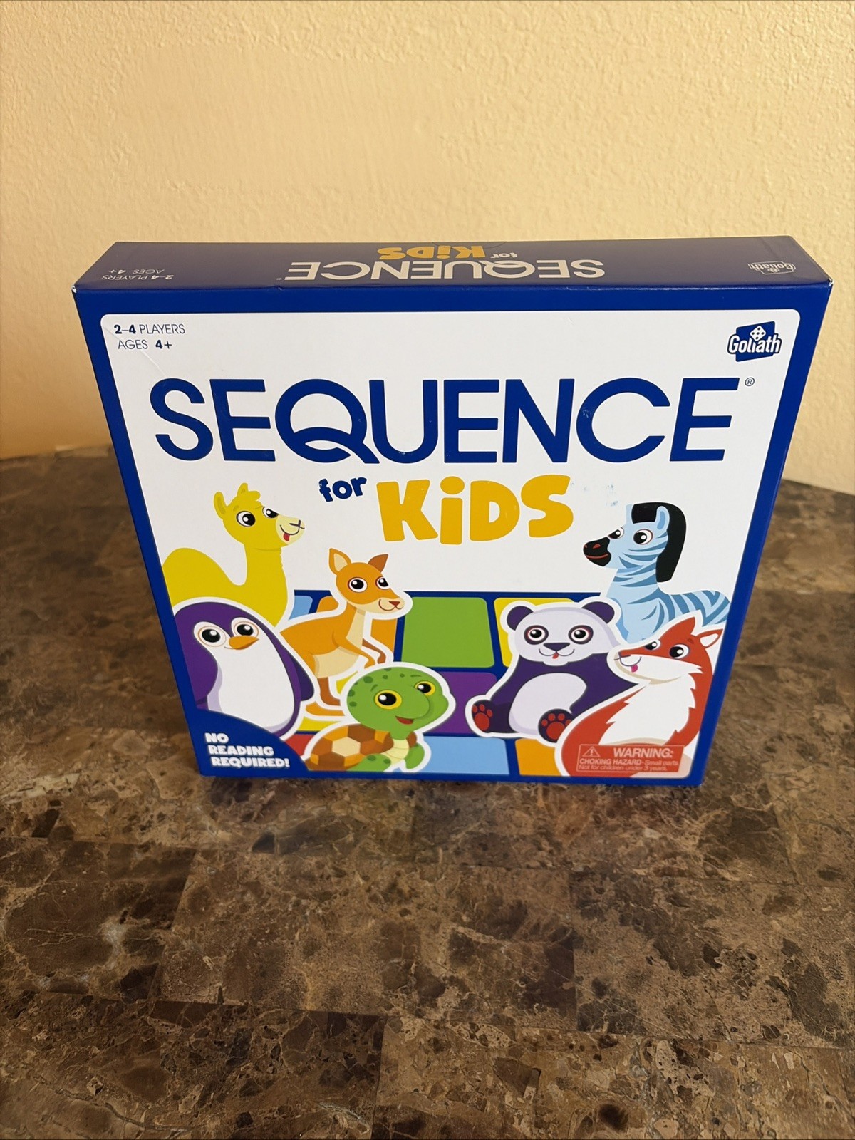 Sequence for Kids The No Reading Required Strategy Game by Jax and Goliath New