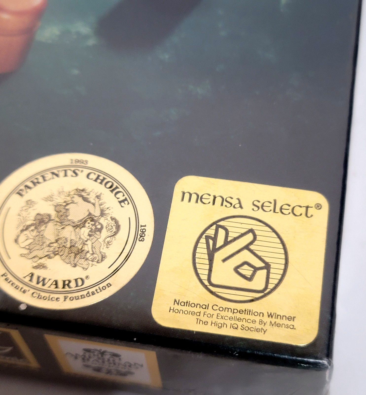 Vintage 1993 Mensa Select Quarto Wood Board Game New Sealed See Pics Fast Ship