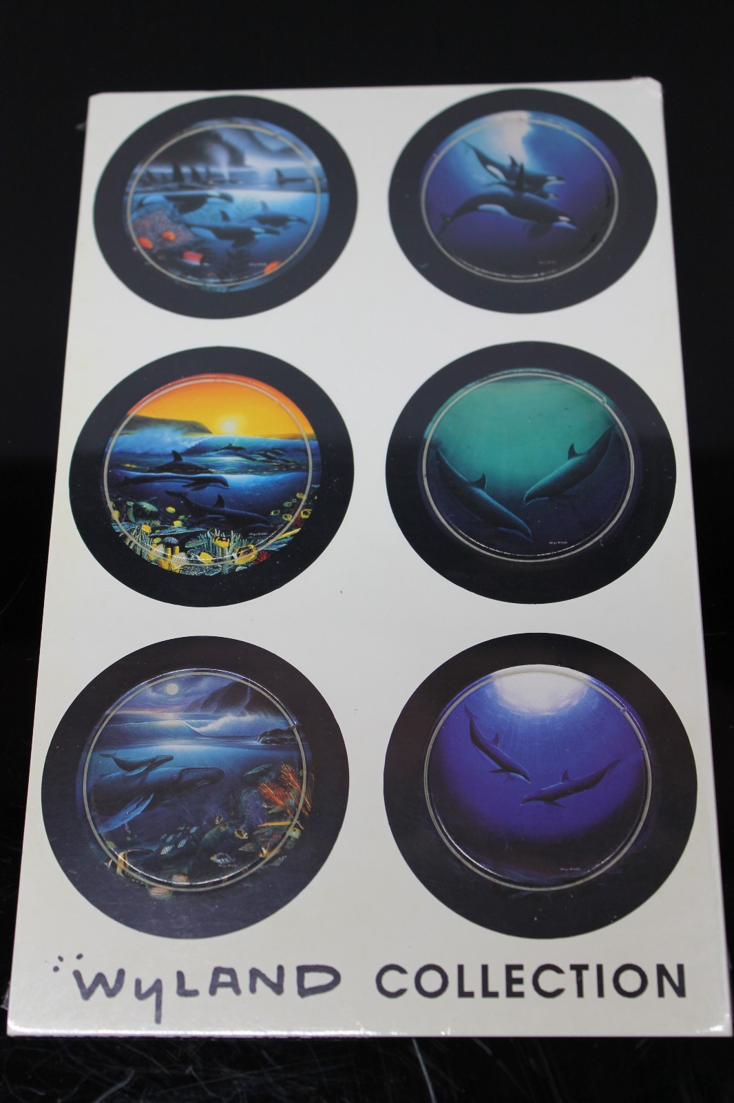 Vintage HAWAII Milk Cap POGS ‘WYLAND COLLECTION’ 1993 Whales Dolphins SEALED