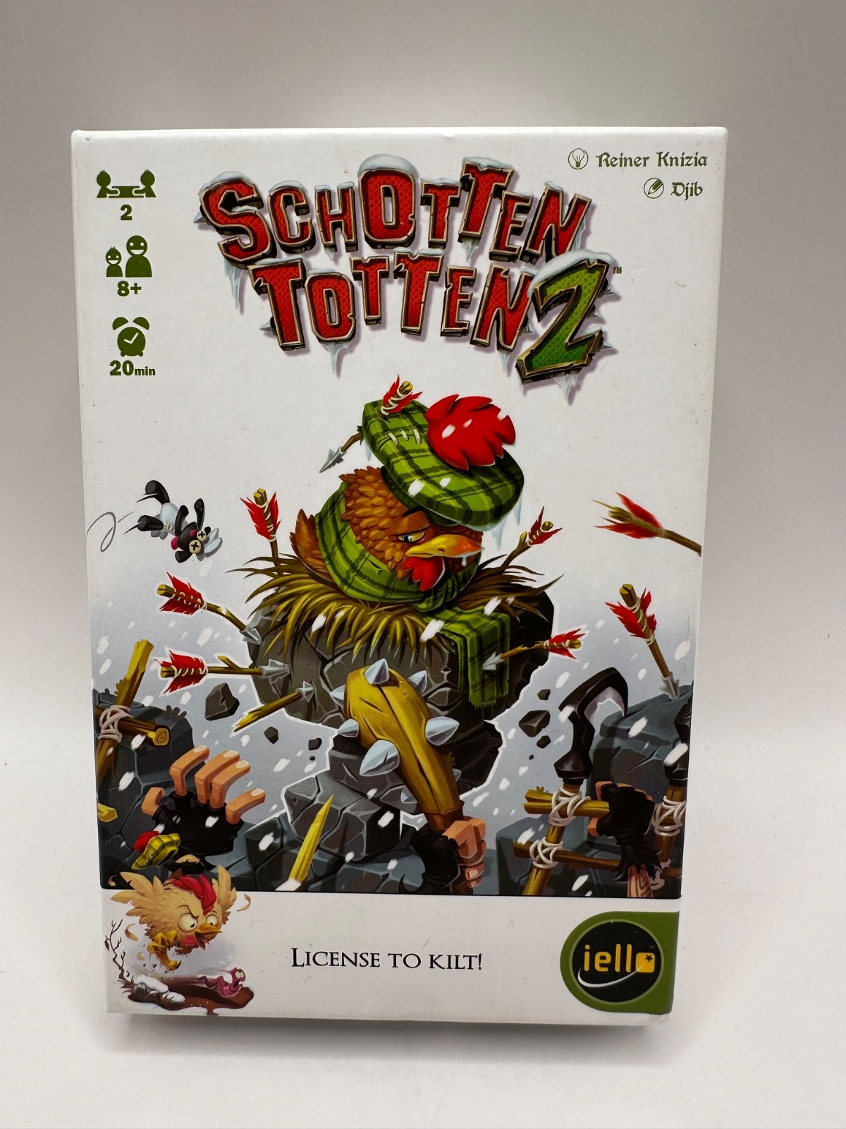 Schotten Totten 2 License to Kilt Iello The Fight Rages On! COMPLETE 2 Players 8