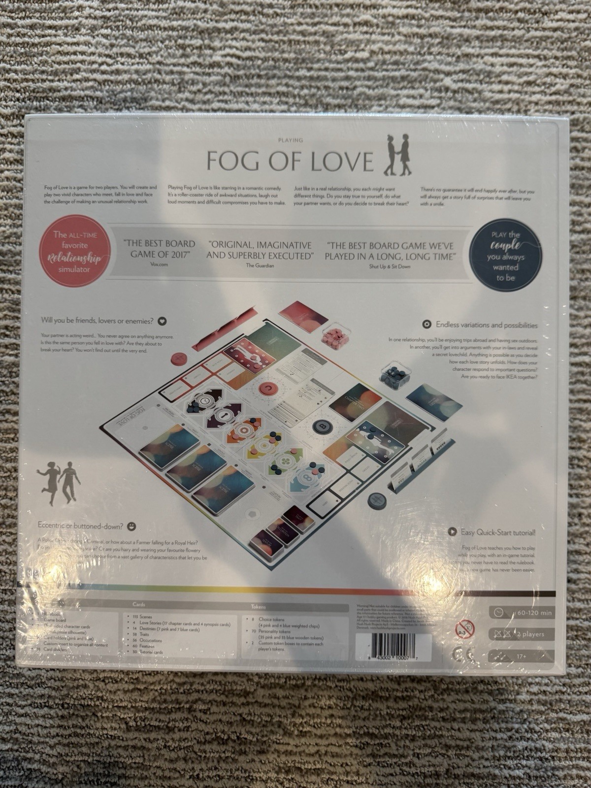 Fog Of Love A Romantic Comedy As a Board Game Floodgate Games