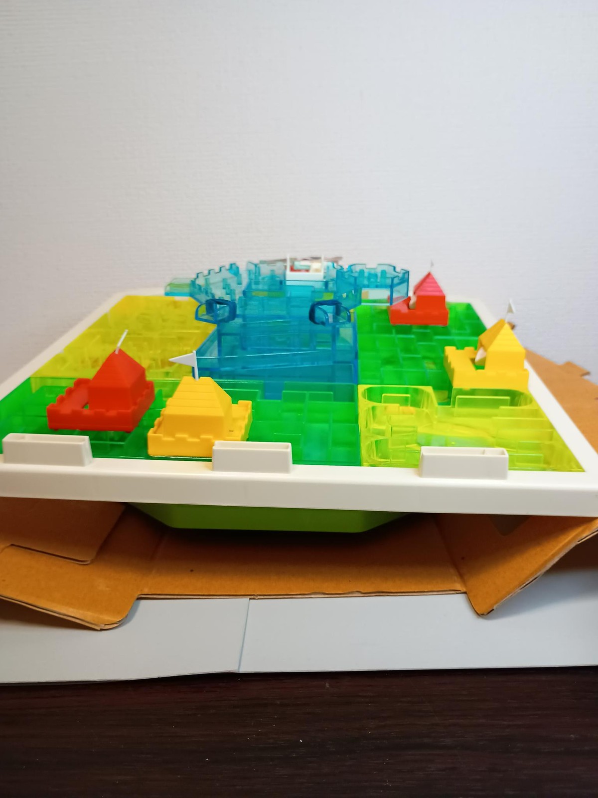 New Super Mario Bros Vintage Marble Maze Game Epoch 2006 Boxed Japan