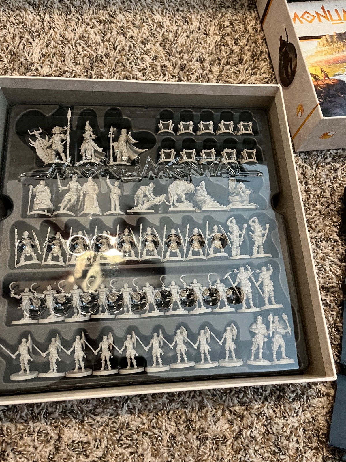 Monumental Kickstarter Deluxe Boardgame + African Empires, Lost Kingdoms, Titans