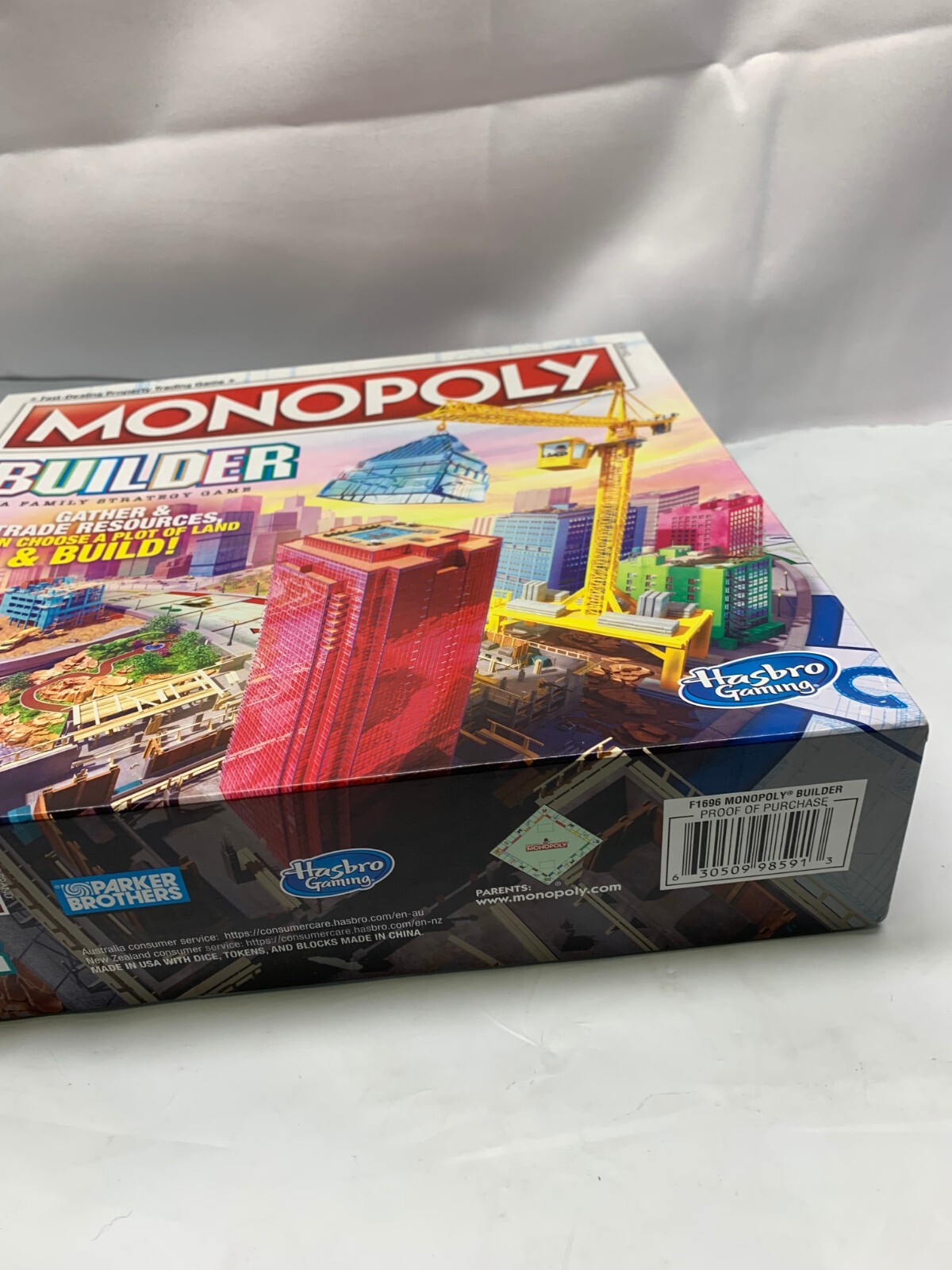 Monopoly BUILDER Board Game – Multicolor*New
