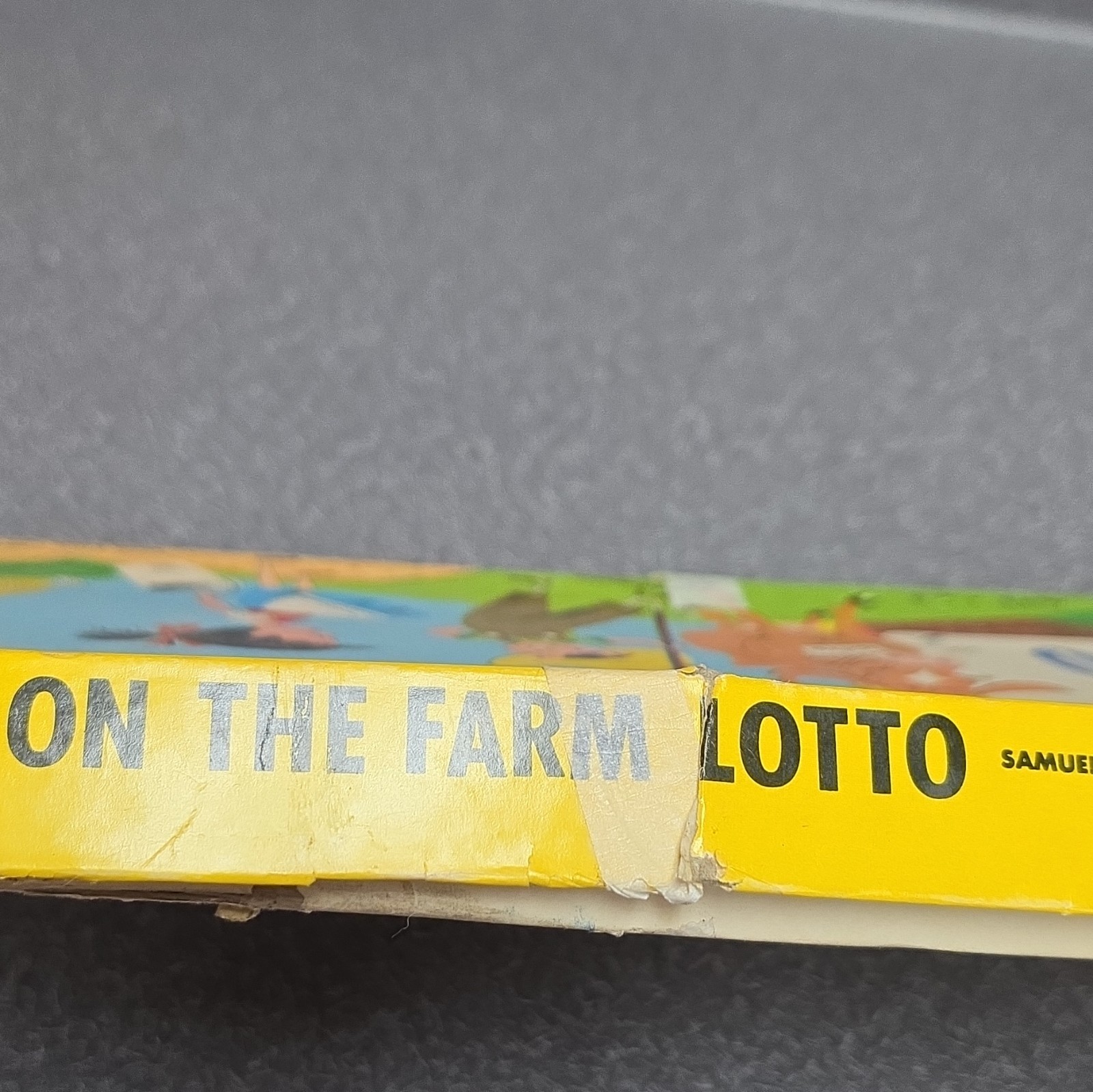 Gabriel On the Farm Lotto Children’s Game, Farm Theme, Ages 4-8, 1958 MPN 233