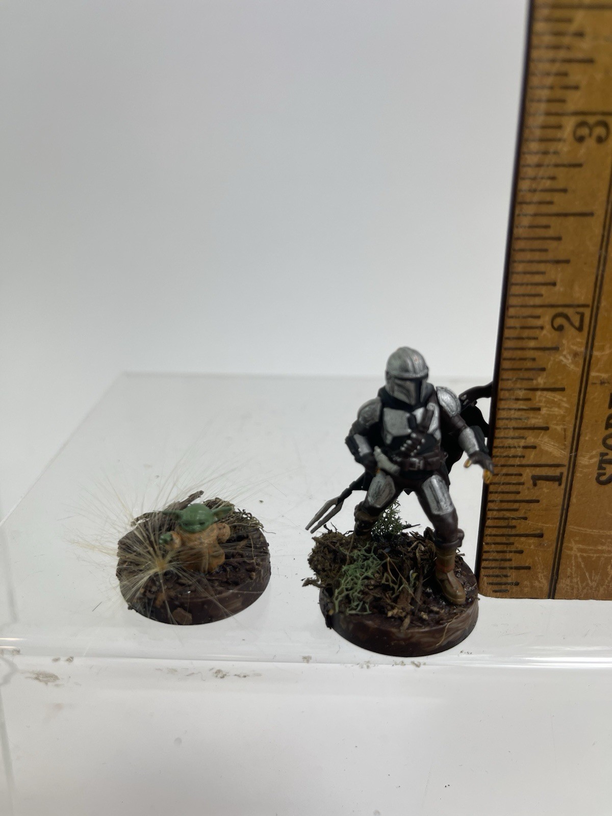 Hand Painted Star Wars Legion Din Djarin & Grogu Operative Expansion AMG SWL98