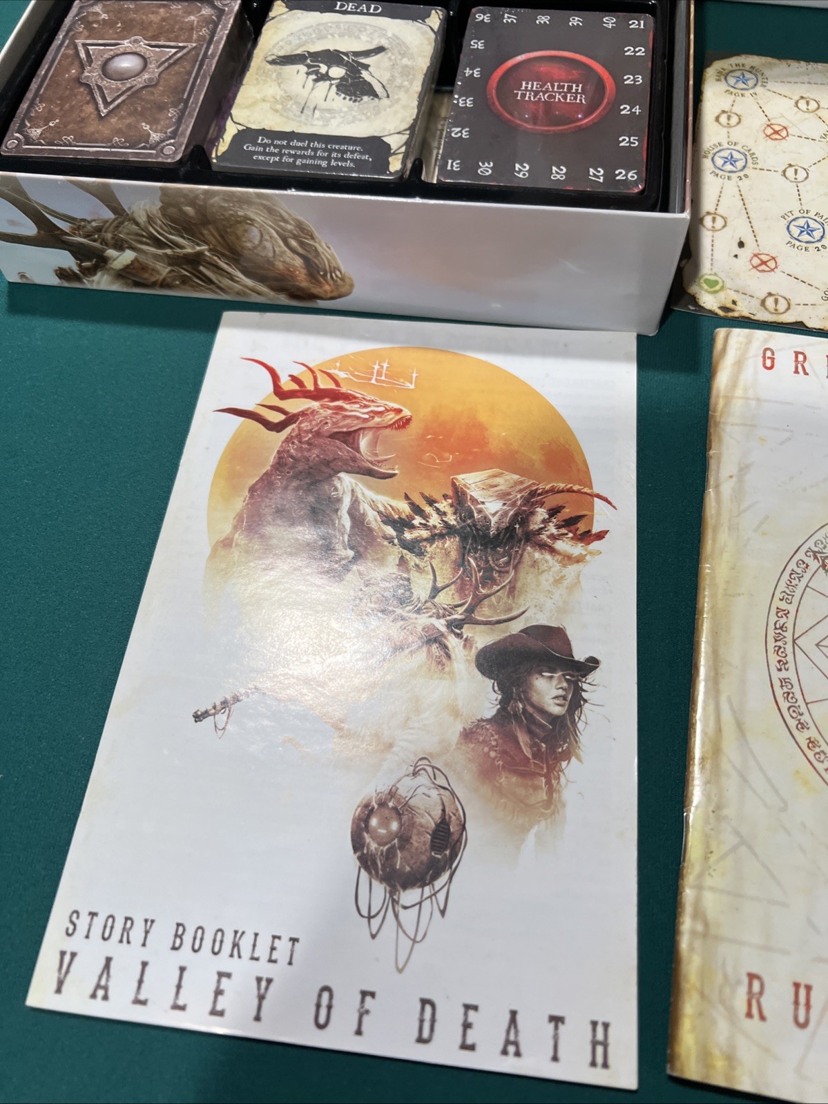 Grimslingers Board Game Sealed Cards Never Played Complete