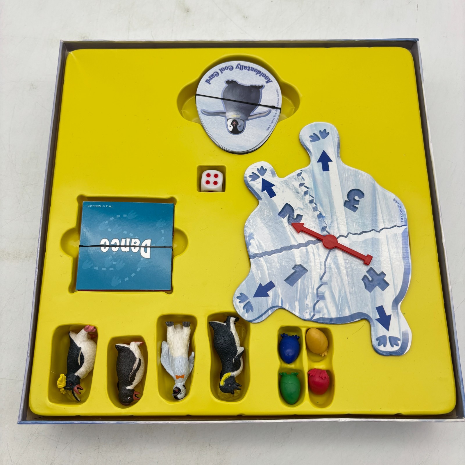 Happy Feet Return To Emperor Land Board Game COMPLETE Sababa Toys 2006 Kids WB