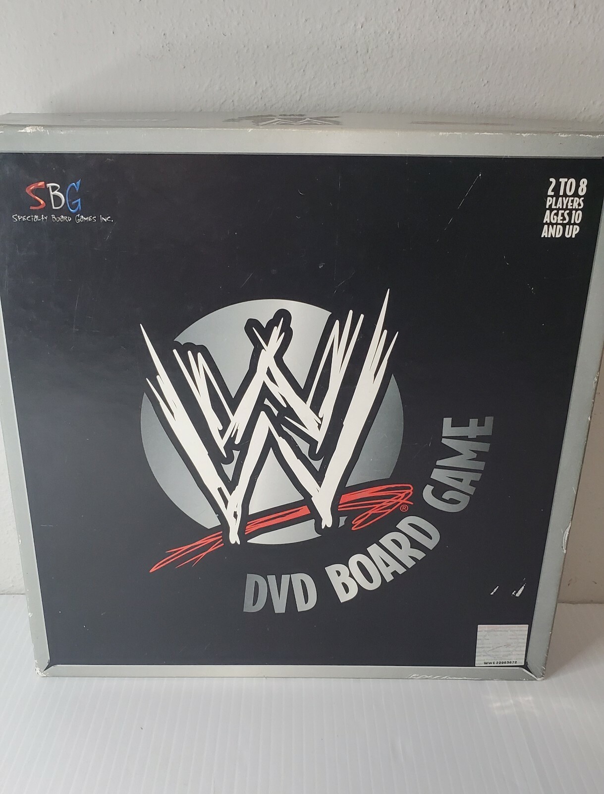 WWE Wrestling DVD Board Game – 1st Edition- RAW/Smackdown All Pieces Are There!