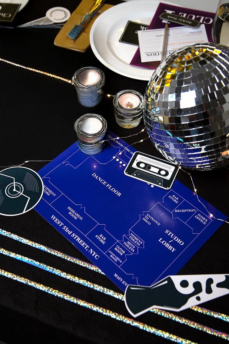 Talking Tables Crack The Case Murder Mystery On The Dance Floor Game Murder
