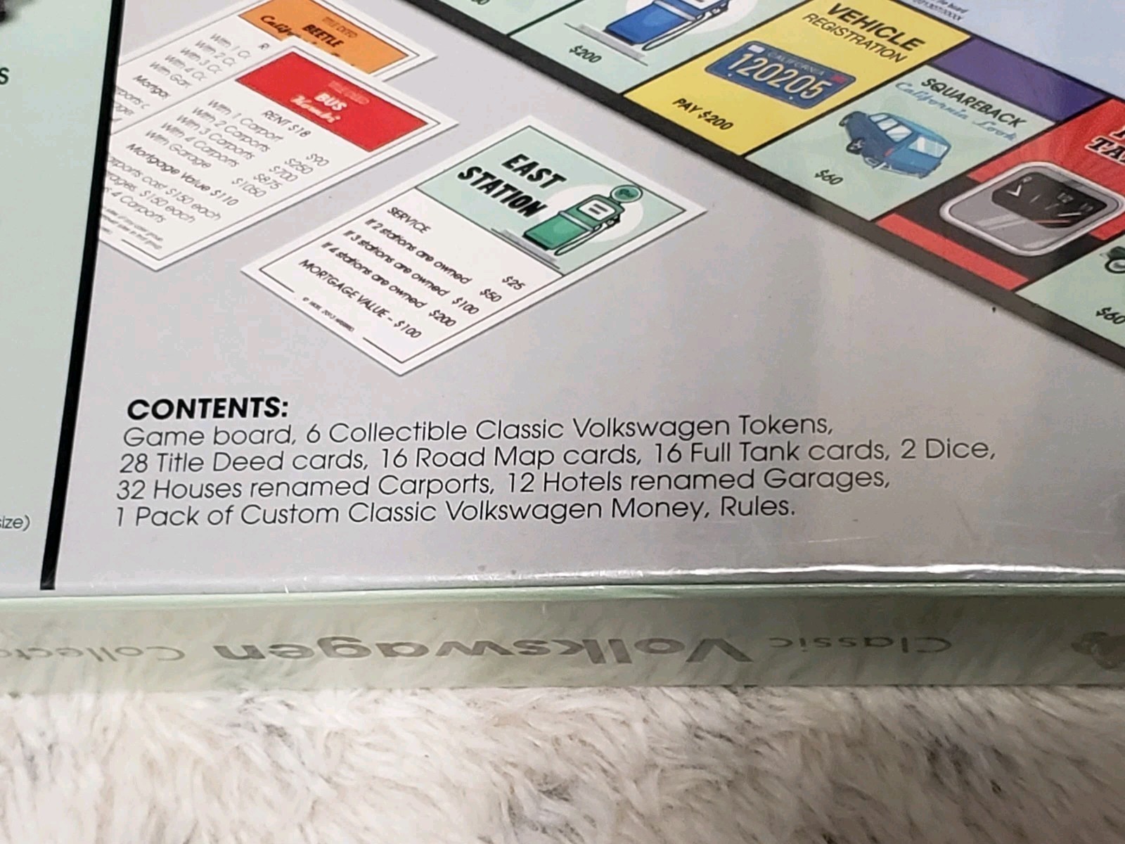 RARE SEALED Monopoly Classic Volkswagen VW Collector’s Edition Board Game NEW