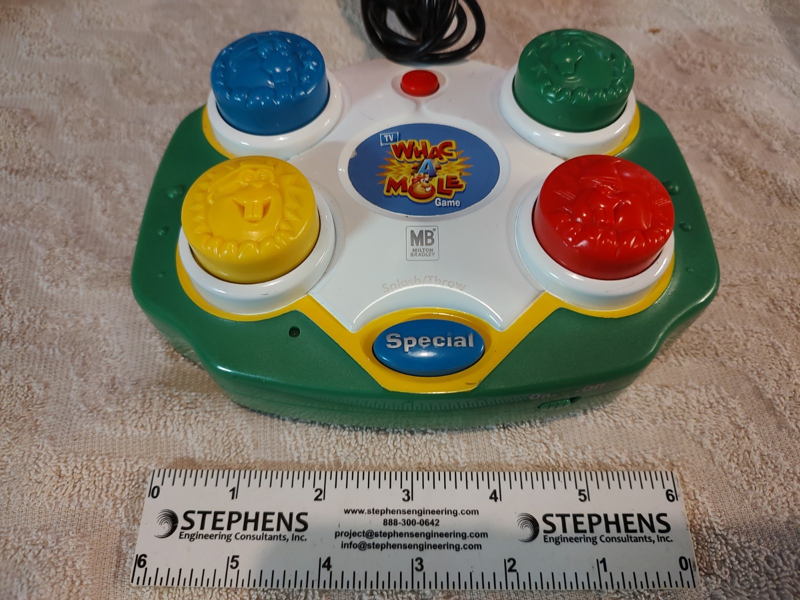 2005 Milton Bradley Hasbro Tv Whac-A-Mole Game Plug And Play (NEW)