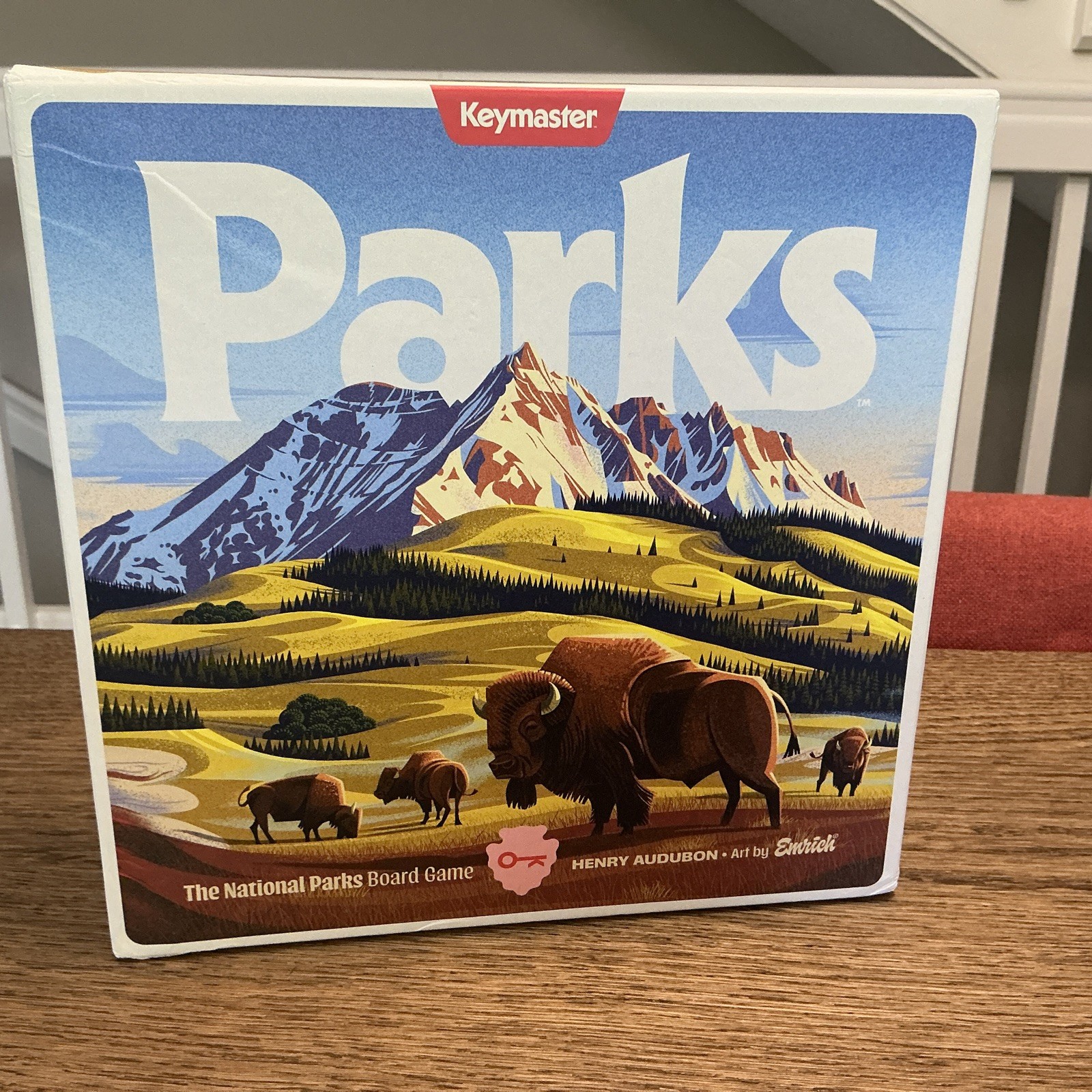 Keymaster Games: Parks Version 1.1 – Board Game – New Open Box