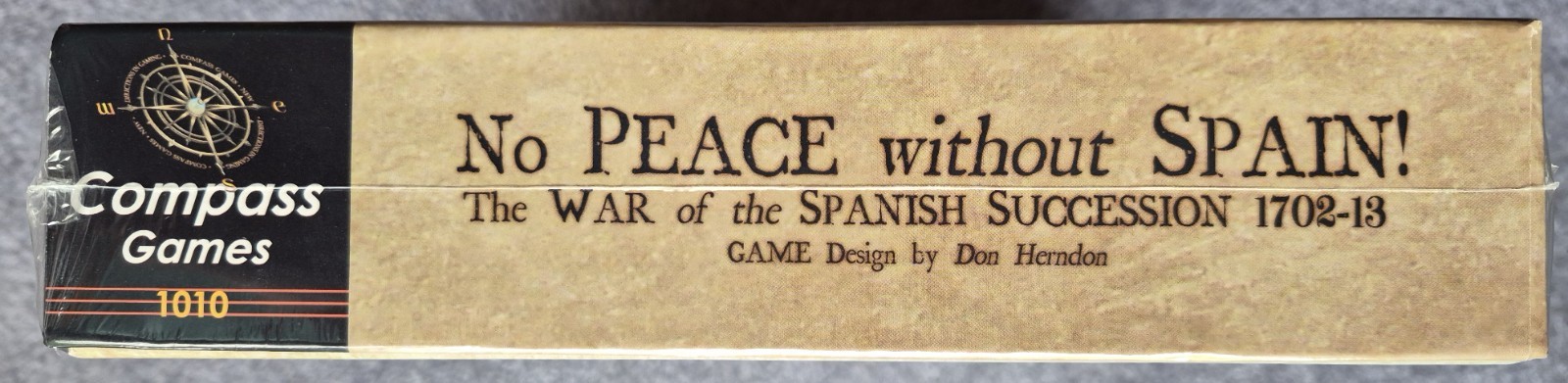 Compass Games – No Peace without Spain! – 1st Ed. 2011 PN 1010 New in Shrinkwrap