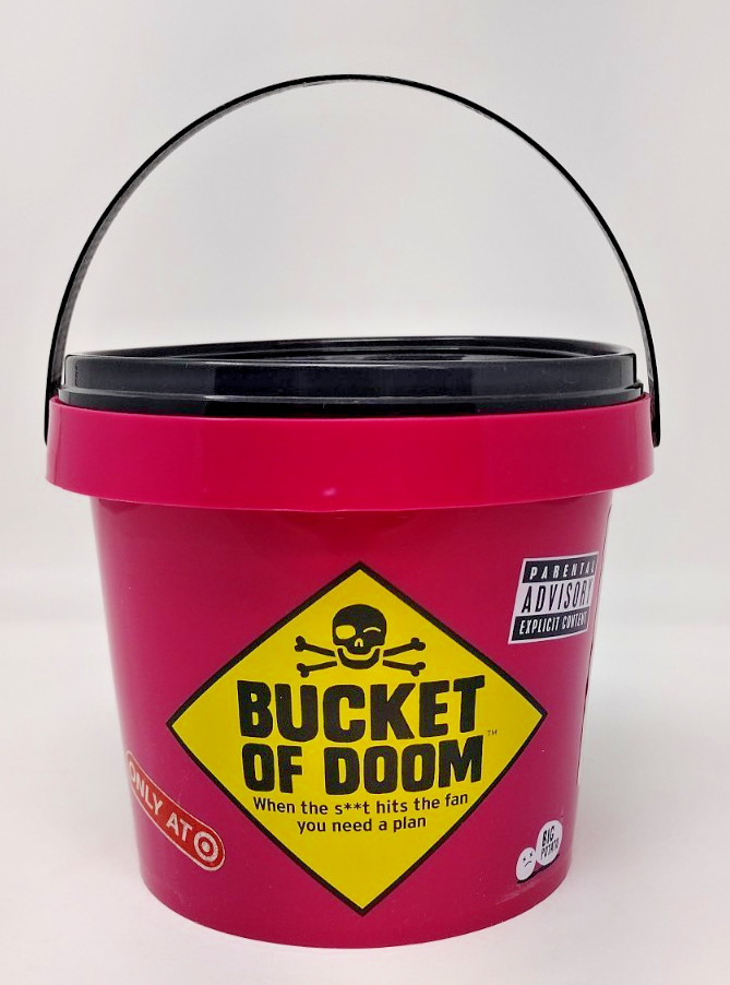 Bucket of Doom Game Funny Adult Party Game Big Potato New Unsealed Complete