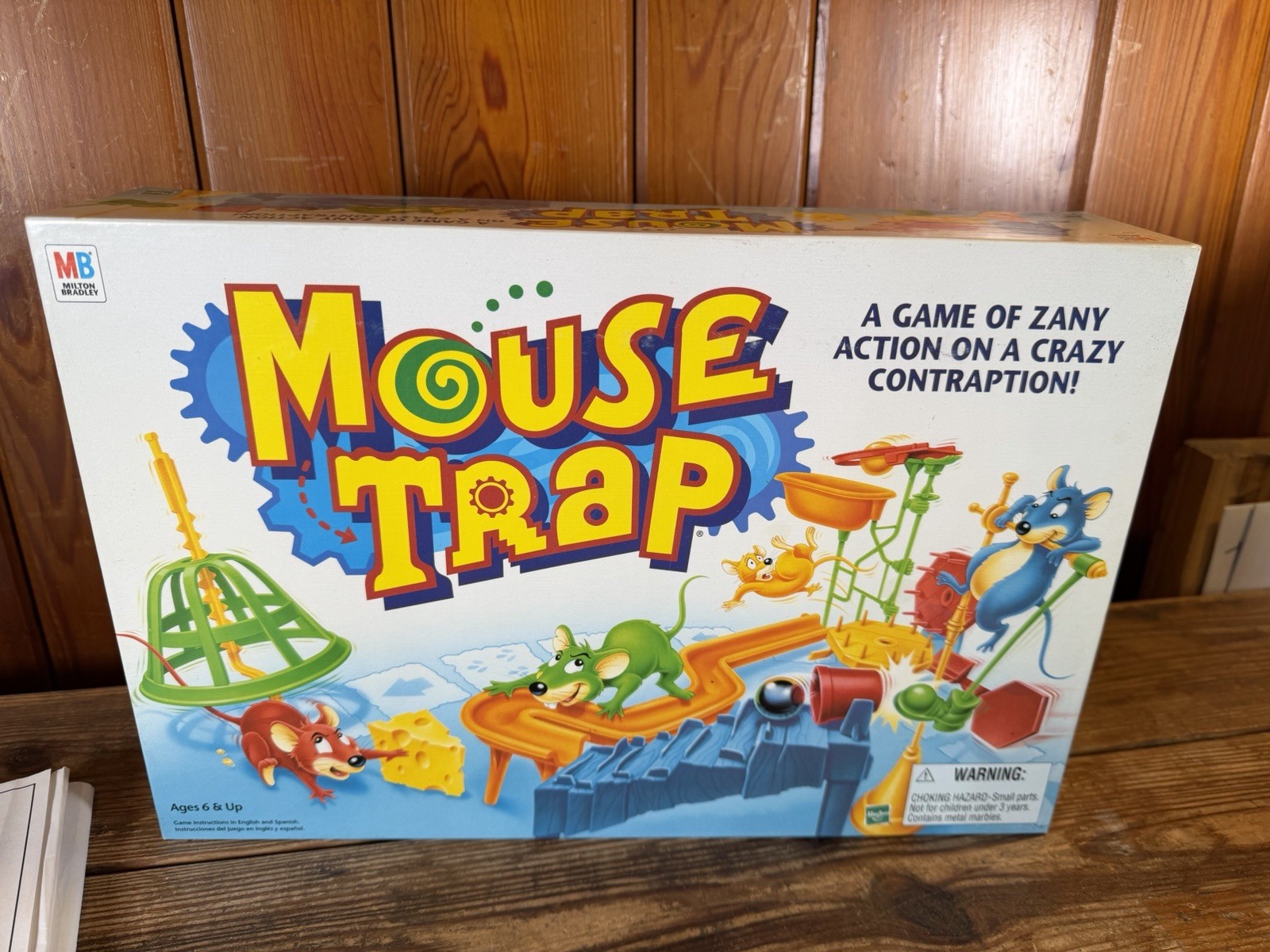 Vintage 1994 Milton Bradley Mouse Trap Board Game 100% Complete Family Fun