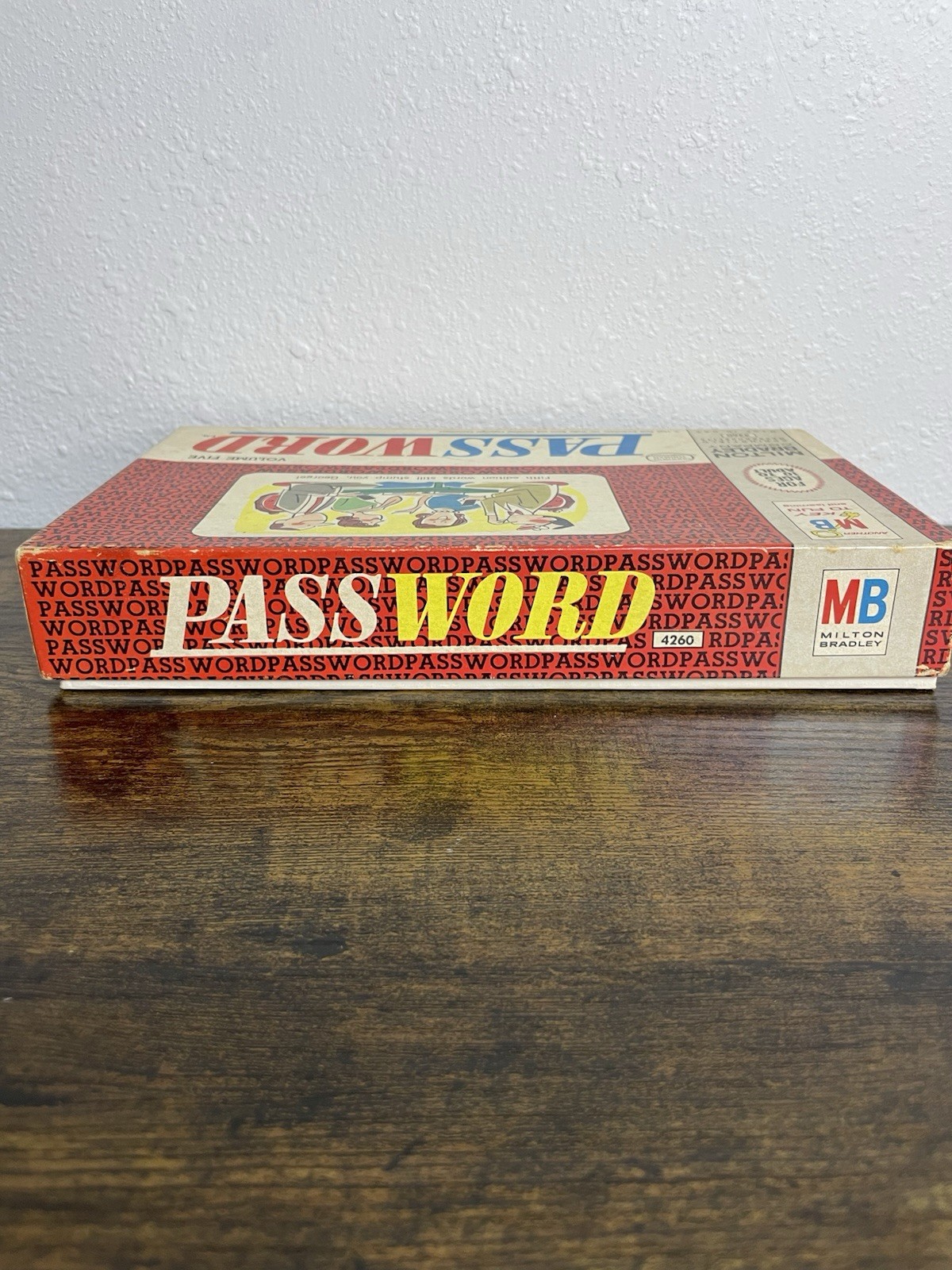 Vintage 1964 Milton Bradley Password Game Complete CBS TV Board Game #4260 USA