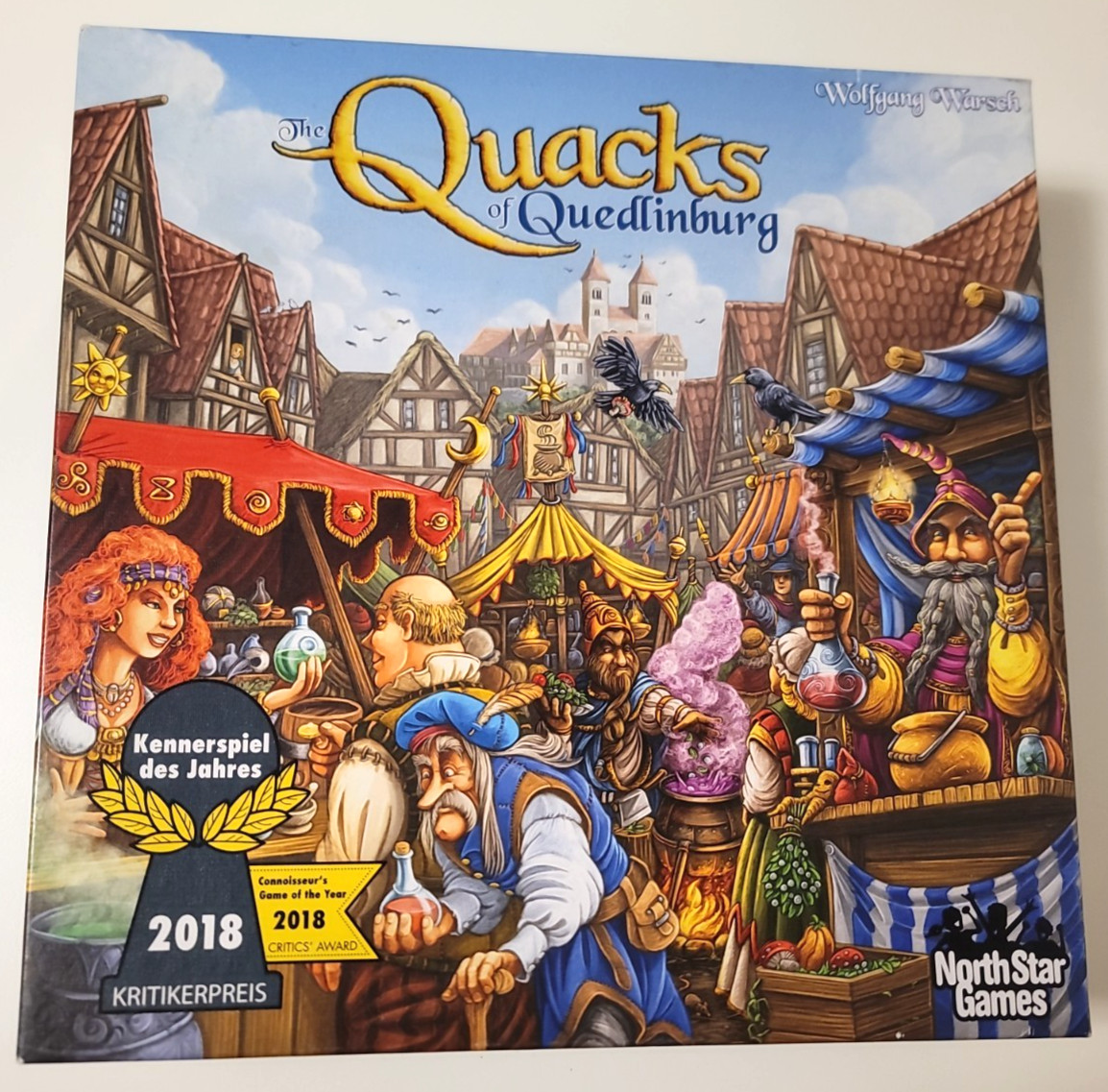 Quacks of Quedlinburg 2018, North Star Games, Pre-Owned, Custom 3D Tokens 200+