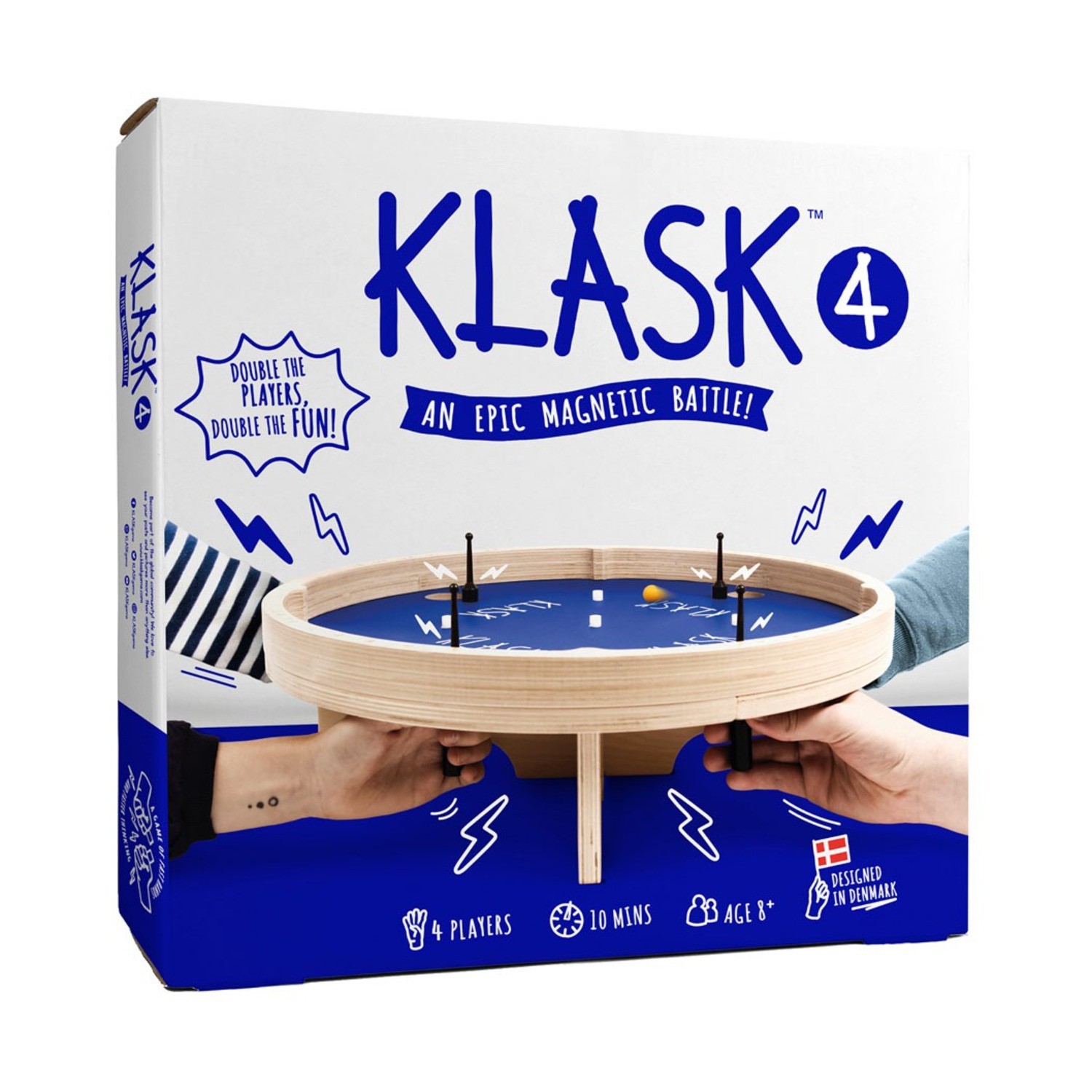 Asmodee Boardgame Klask 4 Box New