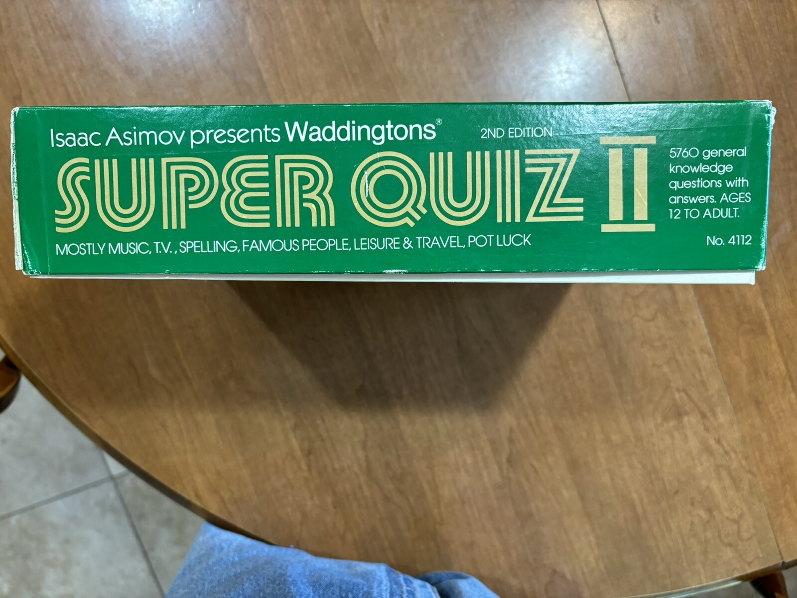 Isaac Asimov Presents Super Quiz II. Near Mint Condition.